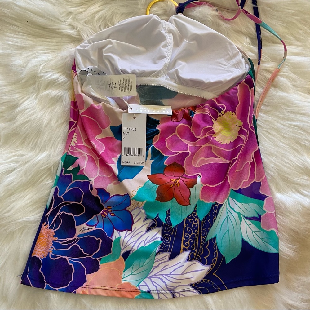 🆕 Trina Turk 2-Piece Swim Set Size 2 - Picture 5 of 10